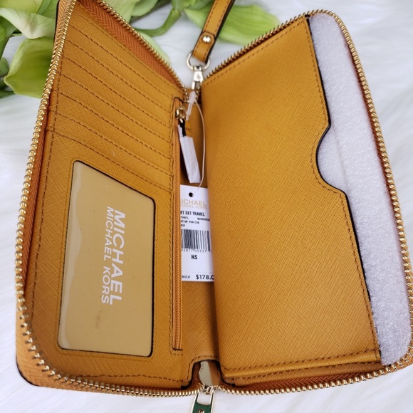 🌺Michael Kors Tote bag and Wallet set marigold - Picture 7 of 8